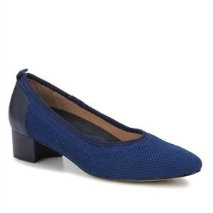 NEW THE WALKING CRADLE CO. women's hester pump in navy knit